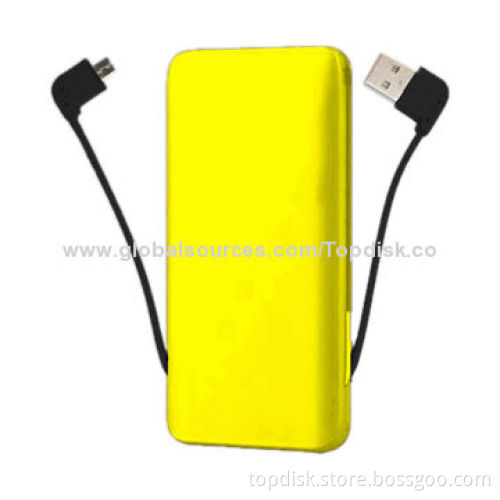 Mobile phone power bank chargers for iPhone with lithiuim polymer battery